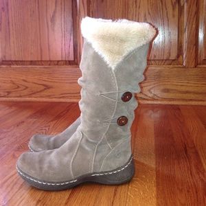 BearTraps suede boots