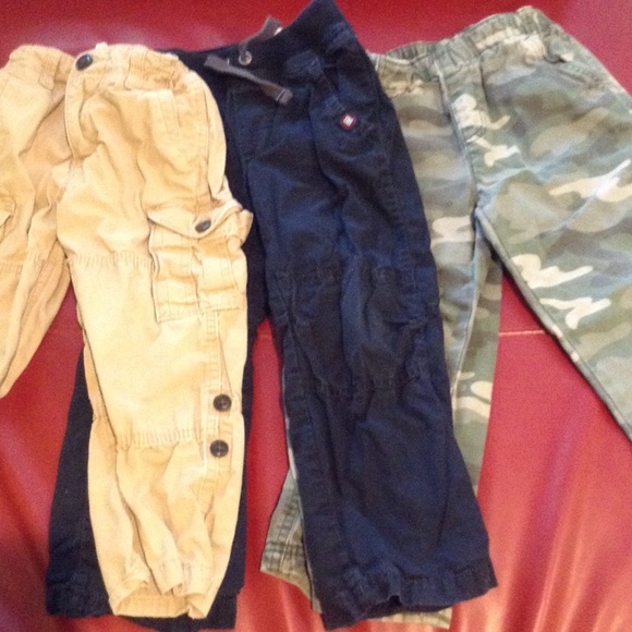 3 pr of 4t boys pants