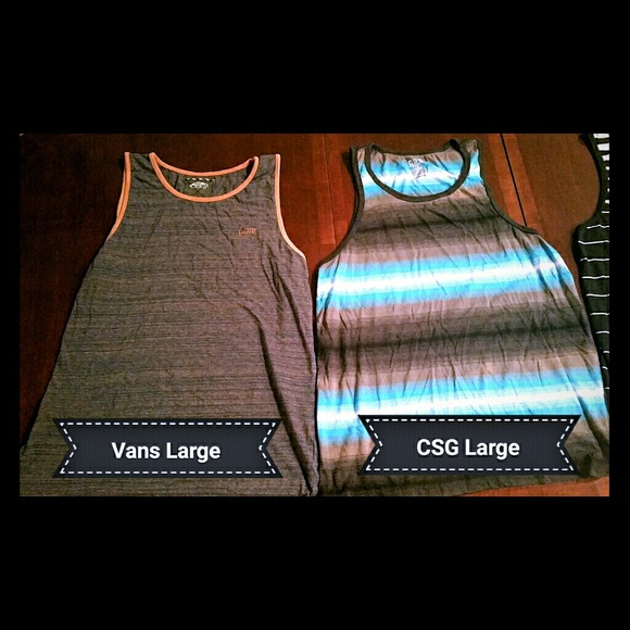 Mens Large Tank tops! 2 for 1!