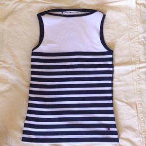 Blue/White Striped Shirt