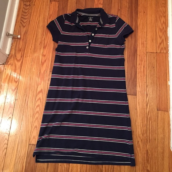 EUC Land's End Pique Polo Dress