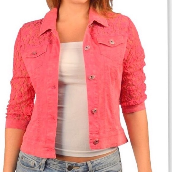 Pink Button Down Top - Picture 1 of 4
