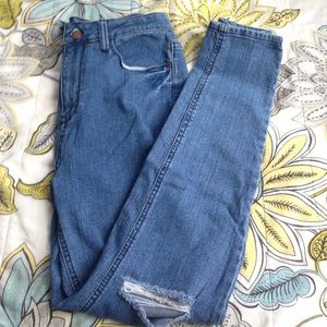Distressed Forever21 Jeans