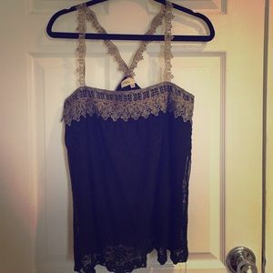 Pretty lace tank