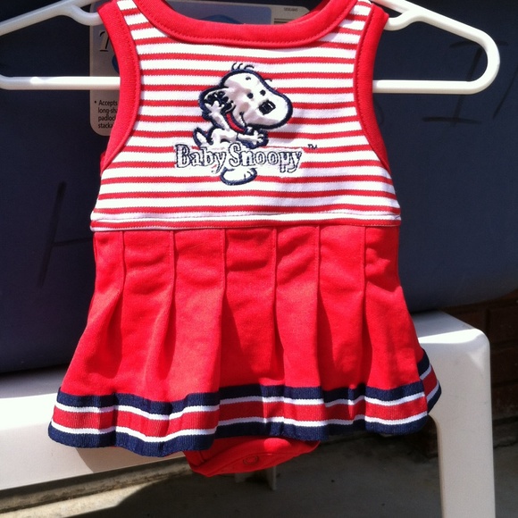 Other - 🐤Baby snoopy cheerleading outfit-reduced!