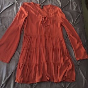 Rust orange sundress