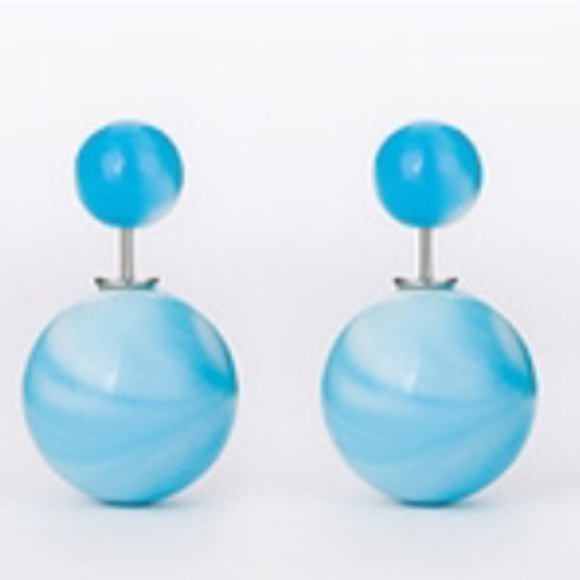 Jewelry - Brand new. Double sided earrings