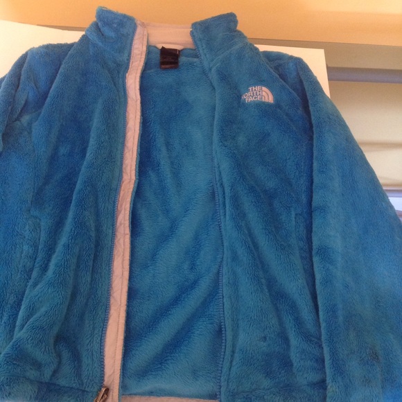 Blue women's north face.