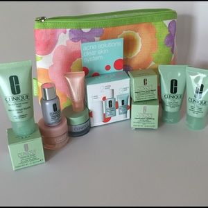 Clinique Skin Moisturizer, Wrinkle & Cleanse Lot