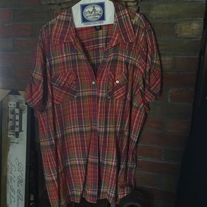Plaid torrid shirt size 4