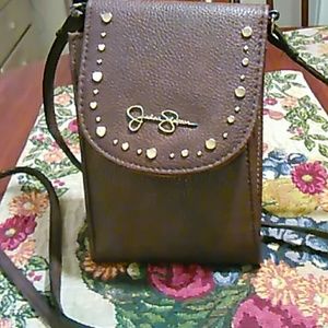Brown small purse Jessica Simpson