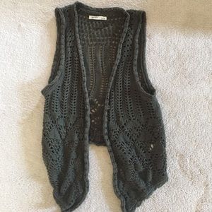 Dark Green Knit Top
