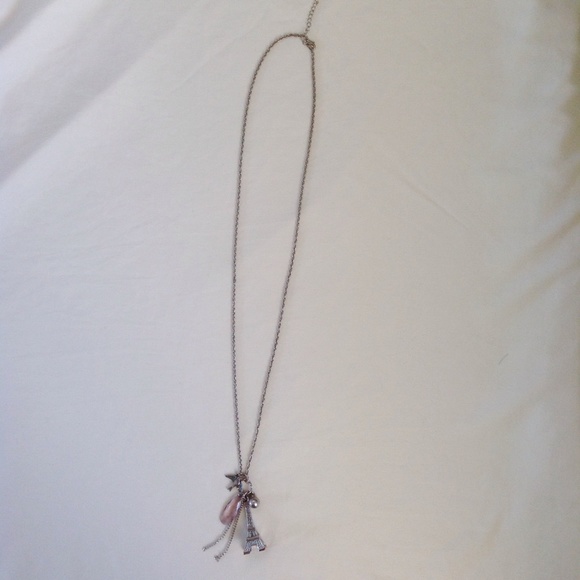 SOLD | Eiffel Tower long necklace - Picture 2 of 4