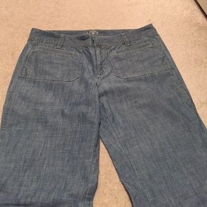 Soft Denim Trouser