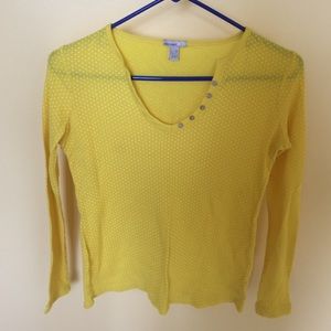 Yellow Polkadot Shirt