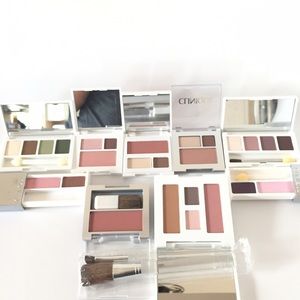 Clinique Eyeshadow, Blush & Brush Lot Brand New