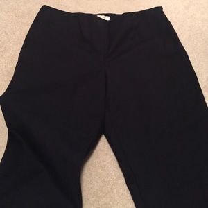 Black Cropped Pants