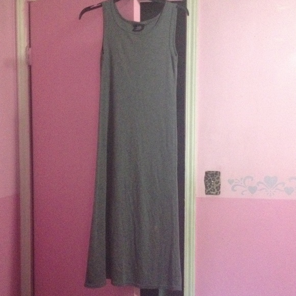 Grey tank dress