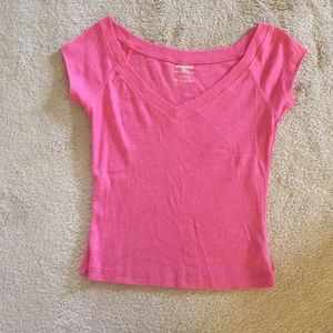 Pink V-Neck