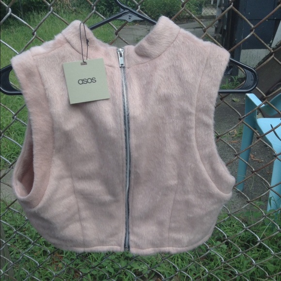 ASOS Tops Asos Baby Pink Crop Top Poshmark