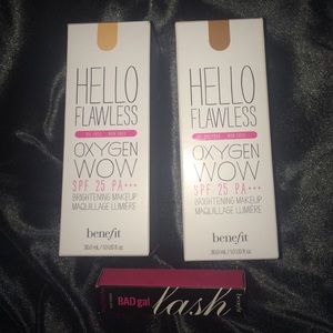 NIB Benefit Hello Flawless Oxygen Wow Foundation