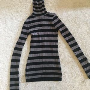 Striped Turtleneck