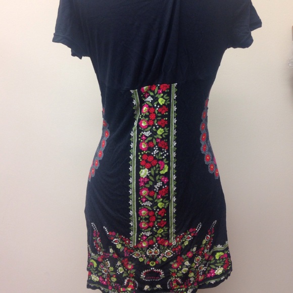 Free People tunic top or short dress tee top - Picture 3 of 4