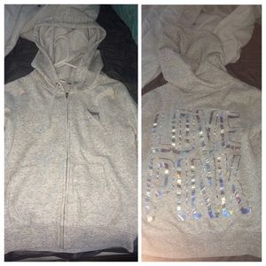 Medium women's Victoria's Secret zip up