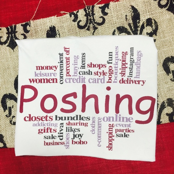 Poshing T-Shirts- an actual T-Shirt Printed