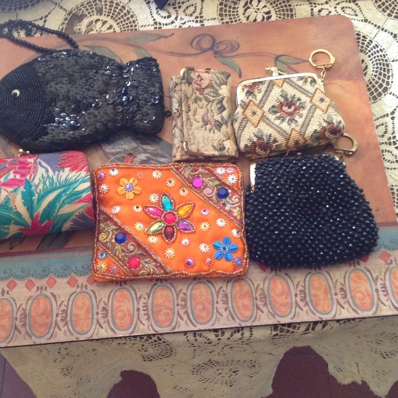 Adorable bundle of vintage change purses - Picture 2 of 2