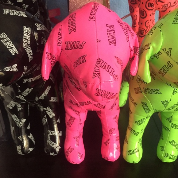 Giant pink dog