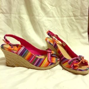 Multi colored Wedges