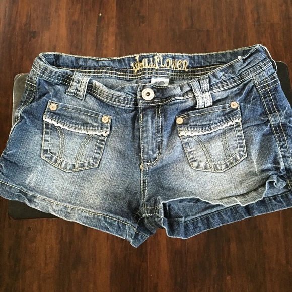 Wallflower Denim Shorts