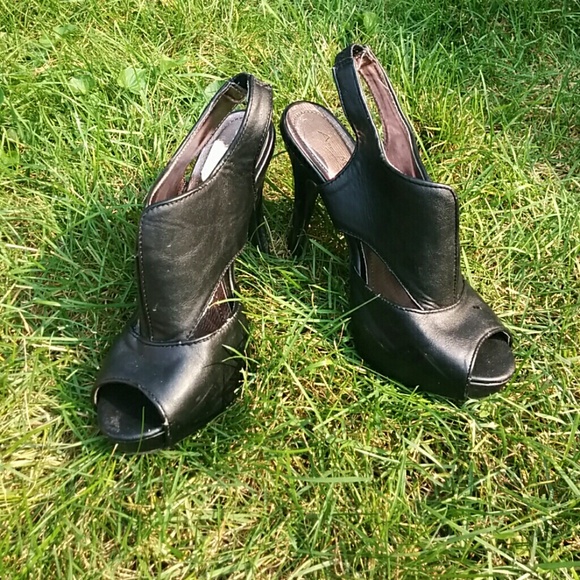 High healed stilettos