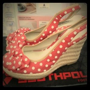 Polka dot shoes
