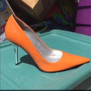 Orange heels