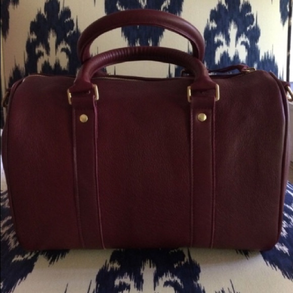 Clare Vivier Oxblood Petit Duffel - Picture 2 of 4