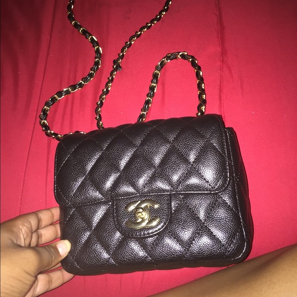 Mini flap bag (inspired)