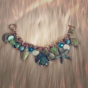 Nautical charm bracelet