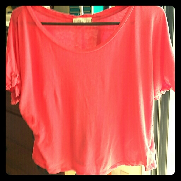 Pink crop top