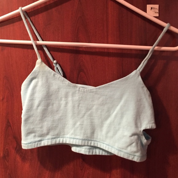 American Eagle cut-out crop top