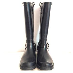 KORS Michael Kors Stormy Black Rain Boot