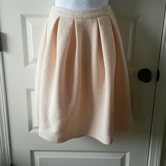 Final price-Knee lenght Chevron skirt