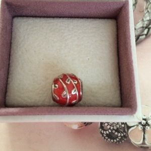 Pandora red vines charm