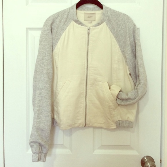 NWT LOFT Bomber Style Jacket: NEVER WORN!