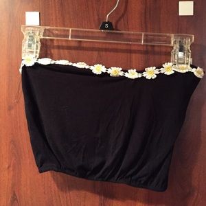 Pacsun Daisy lined tube top