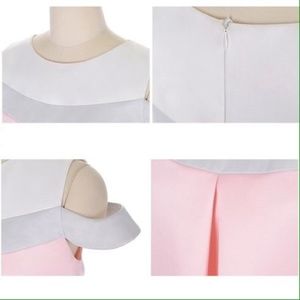 Ava + Esme Size M Pink One Shoulder Long Evening Dress NWT