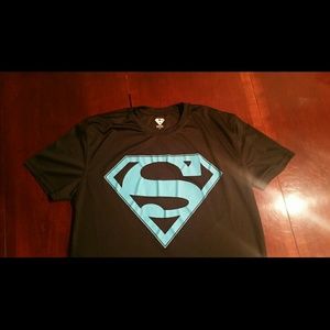 Brand New Mens Superman workout shirt!