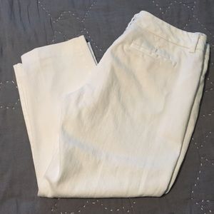 NY&Co White Capris