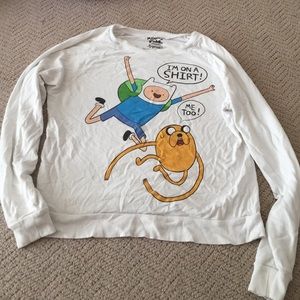 Adventure Time crew neck